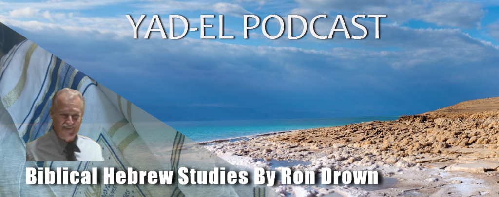 Yad-El Podcast with Biblical Hebrew Studies Teacher Ron Drown